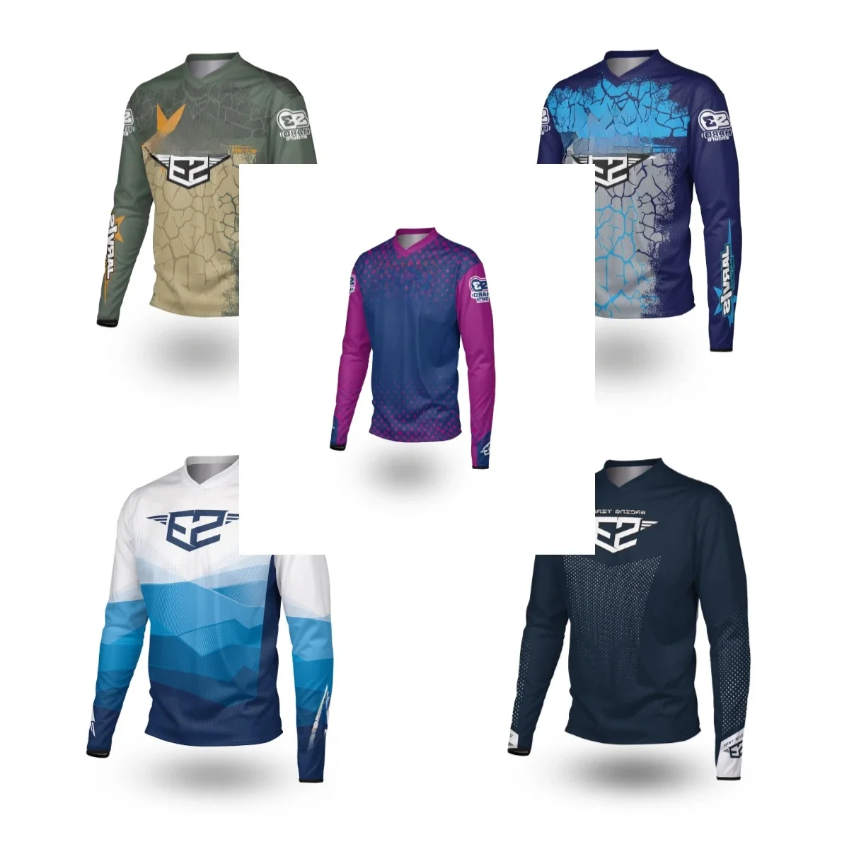 AliExpress NONE Latest BMX S3 Motocross Sweatshirt Enduro Bmx Downhill Jersey MTB Cycling Bike DH Maillot Ciclismo Hombre Bicycle Jersey
