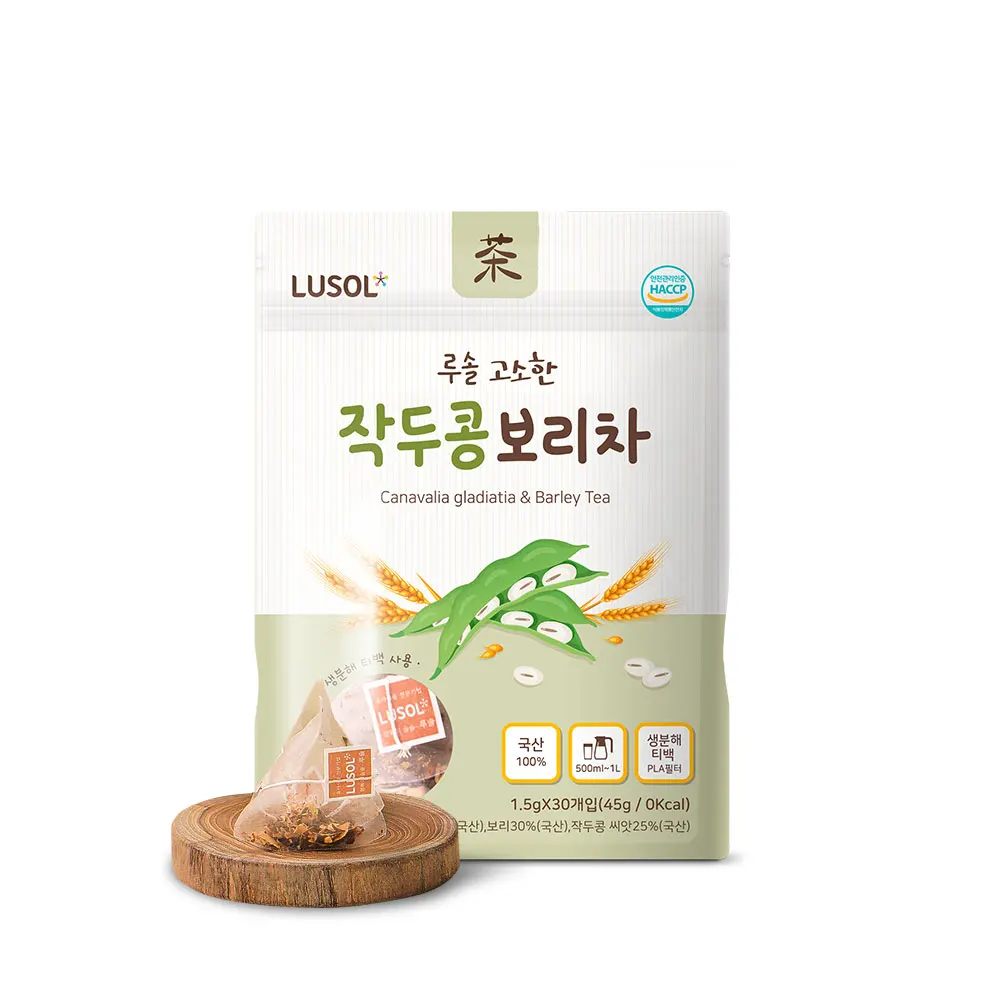 [LUSOL] Lucol 1 bag of small bean barley tea 45g (1.5g * 30ea) / barley water teaback Boricha