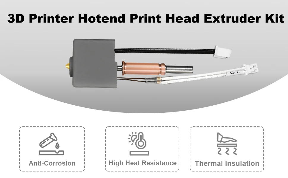 Hotend-Kit für Kobra 3, zusammen gebauter Druck-Hot-End-Kit-Kopf-Extruder für beliebige kobra 3, Kobra 3 Combo 3D-Drucker – Detail 1