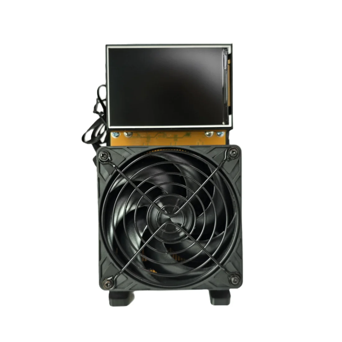 BV002 10TH/s Bitcoin Solo Mining Machine, 2×BM1373 ASIC, 15J/TH, 3-Inch Large Display, 30dB Quiet Design, Home & Hobby Miner