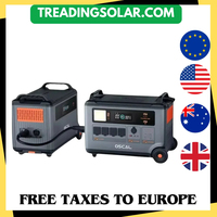 Blackview  PowerMax 3600 Rugged Power Station Oscal BP3600 3600Wh Extra Battery Pack, 3600Wh to 57600Wh LiFePO4 Battery