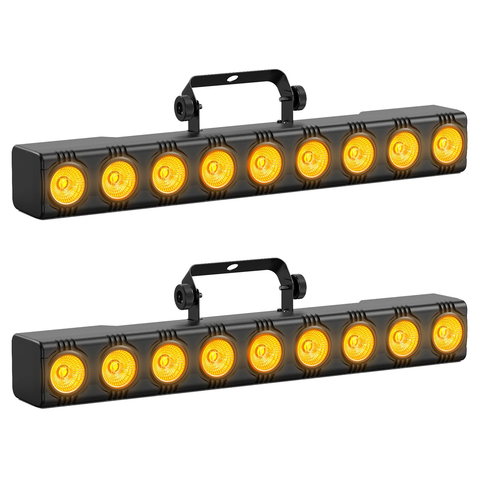 Leleght 2Pcs 9LED 4IN1 Wall Wash Lamp 36W RGBW Lights Bar Stage Lighting Effect Party Lights Projection Light for Disco Theater image 3