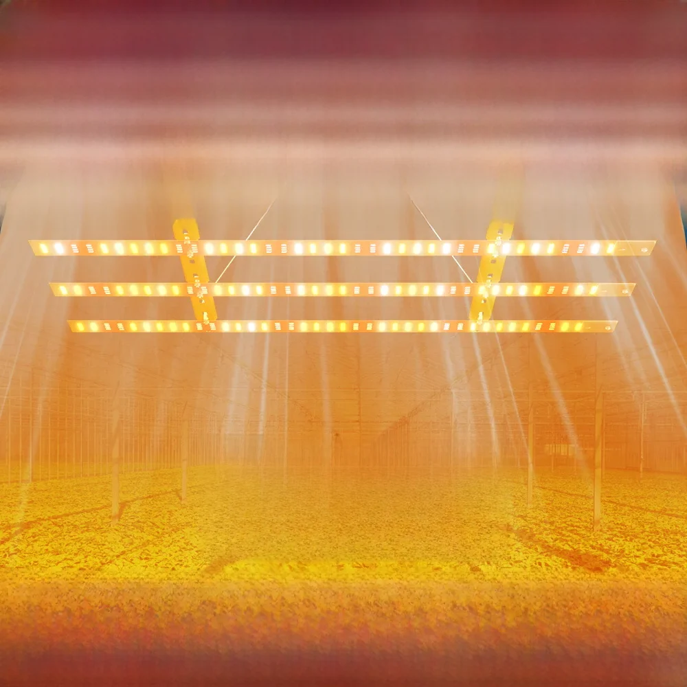800W LED Full Spectrum Plant Grow Light Quantum Board Indoor Flower Seedling Greenhouse Vegetable Hydroponic Cultivation UV Lamp