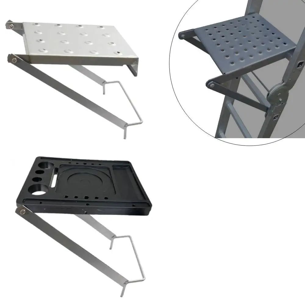 Heavy Duty Ladder Work Platform for Painters and Tools Hold Household Ladder Work Stand for Office Home Pantry Work ladder