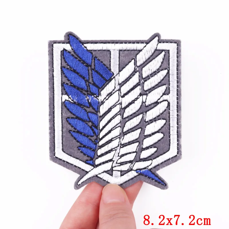 Japanse Anime Parches Ijzer Op Patches Voor Kleding Thermoadhesive Patches Op Kleding Diy Borduren/Smeltbare Patch Voor Kleding