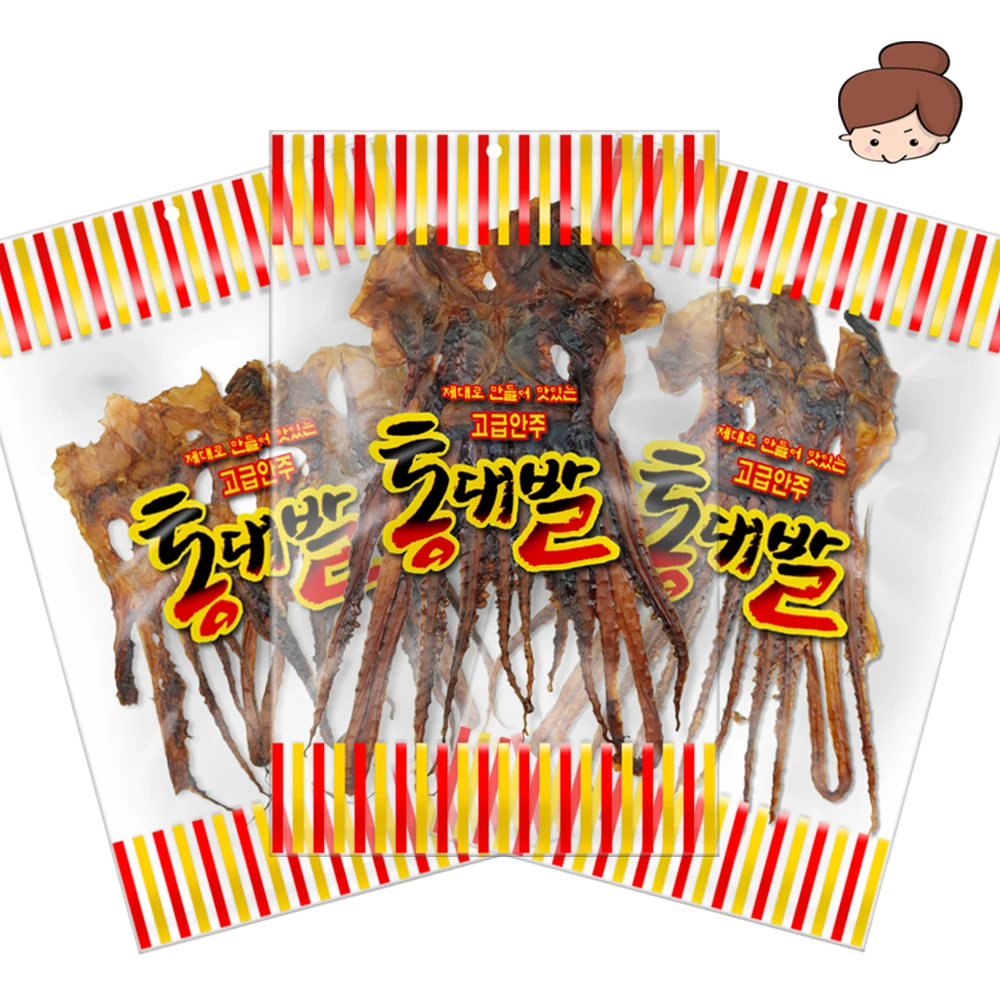 부드러운 버터구이 오징어포 500g / 안주 건어물 버터 쥐포 맥주안주 반찬 간식 주전부리 오징어