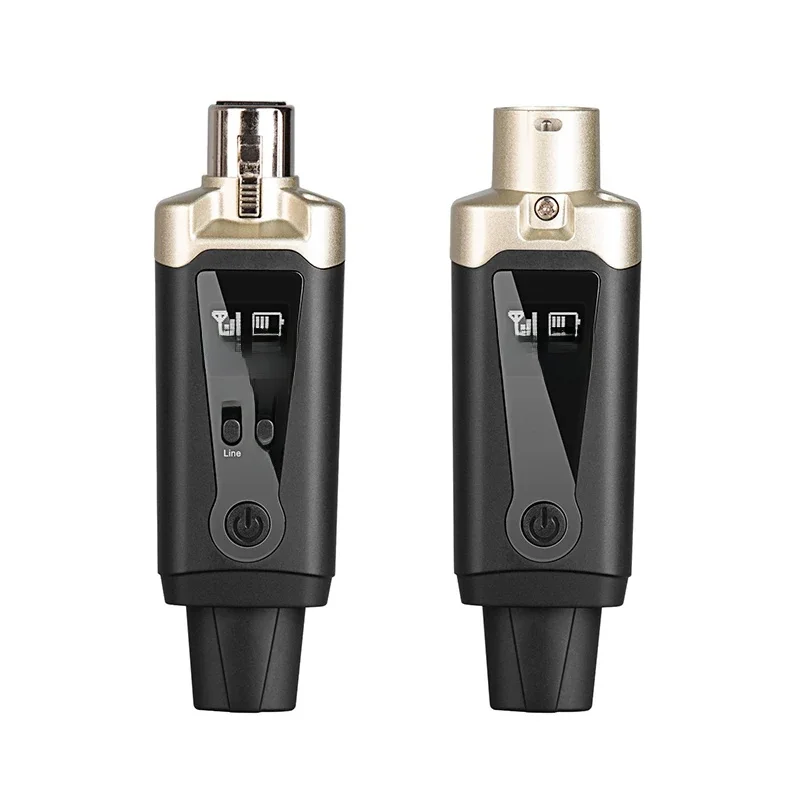 System bezprzewodowy mikrofonu UHF XLR konwerter mikrofonu nadajnik i odbiornik do mikrofonu dynamicznego A8 transmisja odbioru gitary — 2