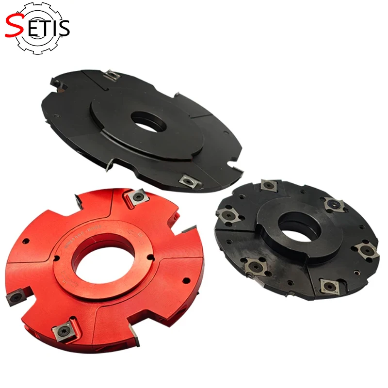 Woodworking Adjustable Combination Slotting Cutter  Indexable Insert Router Bit | Tenoning Machine Vertical Slotting Cutter