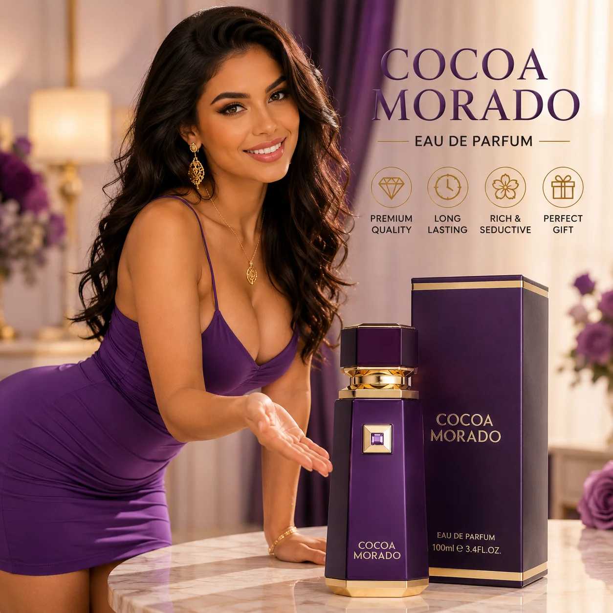 French Avenue Cocoa Morado Unisex Perfume EDP 100ml Fragrance for Men and Women