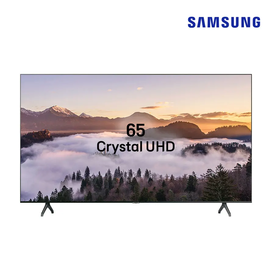 Samsung 65 inch TV movie viewing arts OTT 4K UHD summer discount 65TU7000