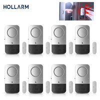 Hollarm Wireless Magnetic Door & Window Sensor Alarm 130dB for Home Sensor Detectors Burglar Alarm Kits Security Protection