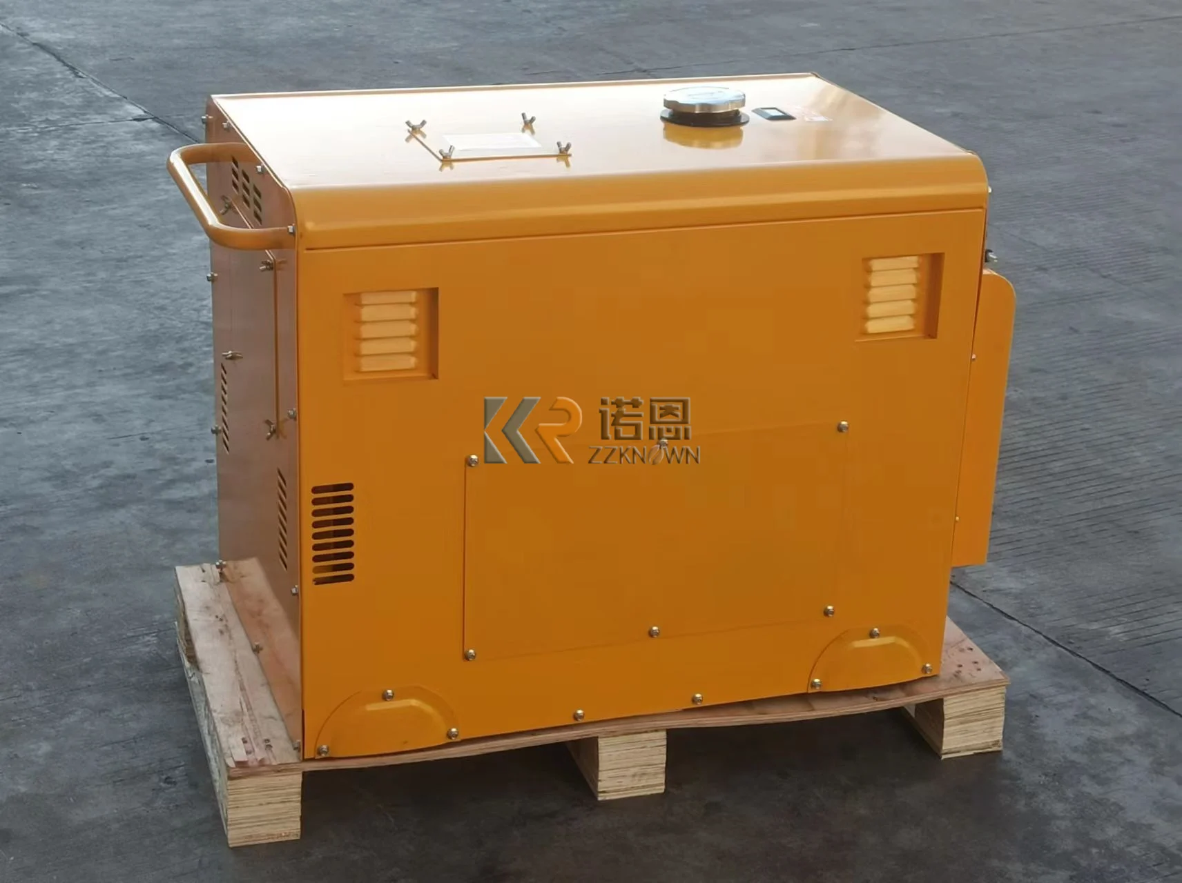 Household 8KW Silent Diesel Generator Air Cooled Small Generator Three Phase Single Phase Electric Generator