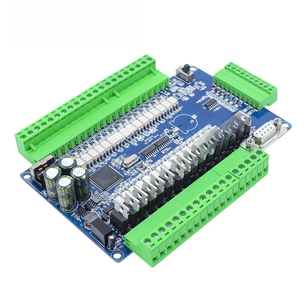 Sterownik logiczny FX3U-14/24/32/48 MR/MT z wyjściami przekaźnikowymi i tranzystorowymi, RTU RS485 38400 Bps Modbus, wyjście impulsowe, silnik krokowy — zdjęcie produktu 6