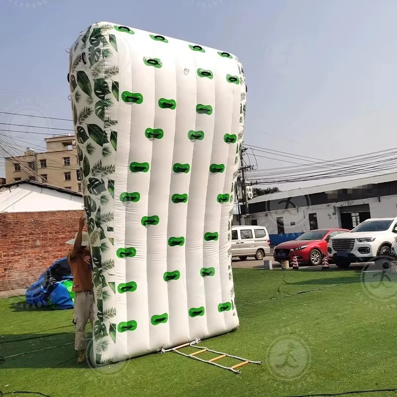 Custom Inflatable Yacht Rock Climbing Slide Wall Inflatable Climbing Wall For  Boat Water Play Equipment Sports