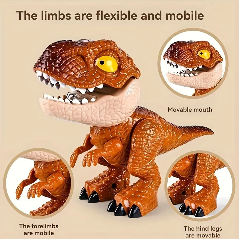 New Creative 5 IN 1 Stationery Toy, Detachable Dinosaur Office Desk Decor, Starting School Onboarding Birthday Christmas Gift