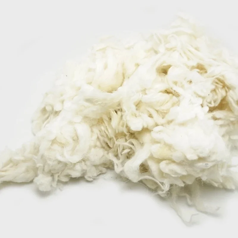 Peru alpaca kręcone włókno do filcu wełnianego białe 50g (filcowanie igłą) specjalnie do pudla/Bichon i owiec — zdjęcie 2
