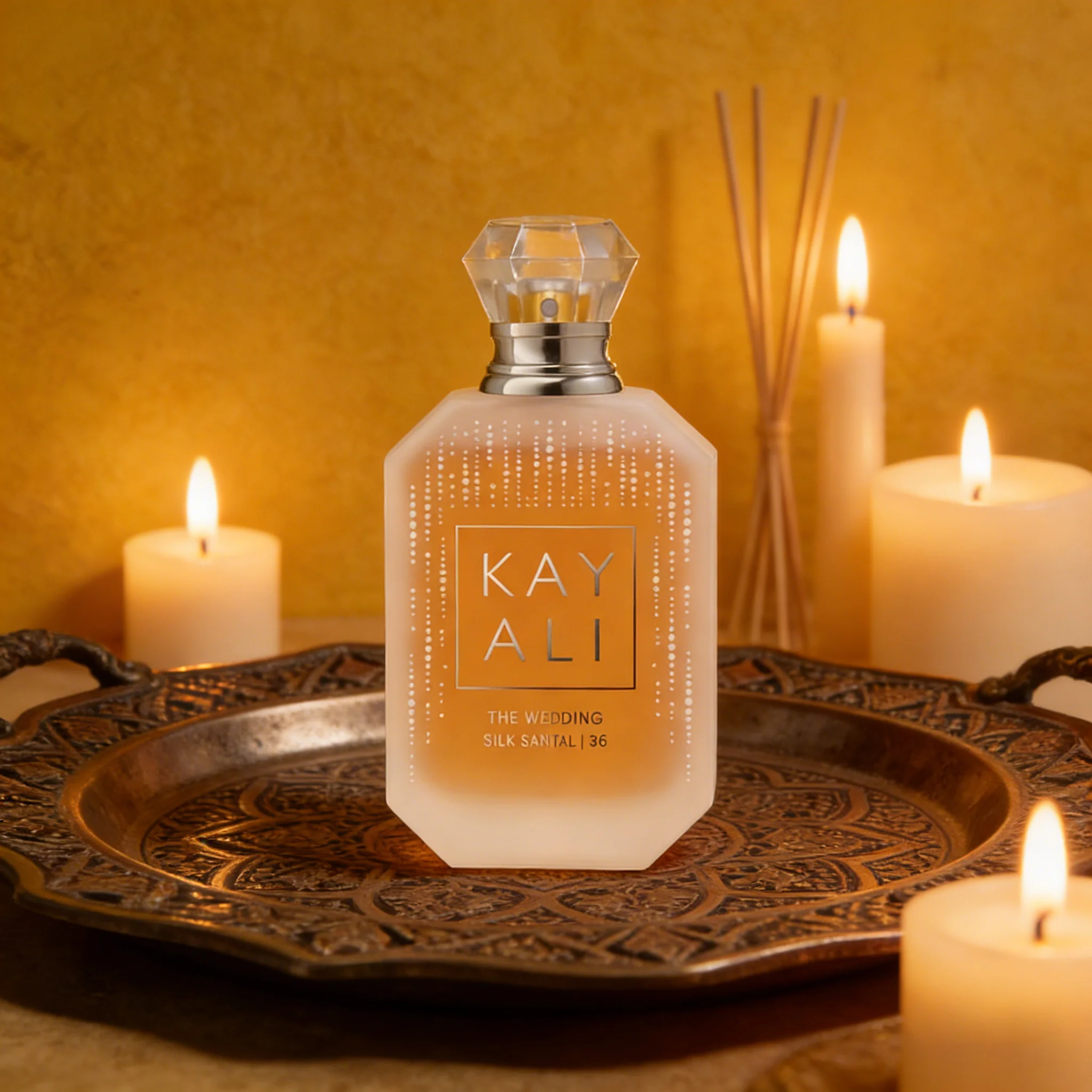 KAYALI The Wedding Silk Santal | 36 For Women Champagne Freesia and Black Currant Fragrance Womens Perfume Valentine's Day Gift