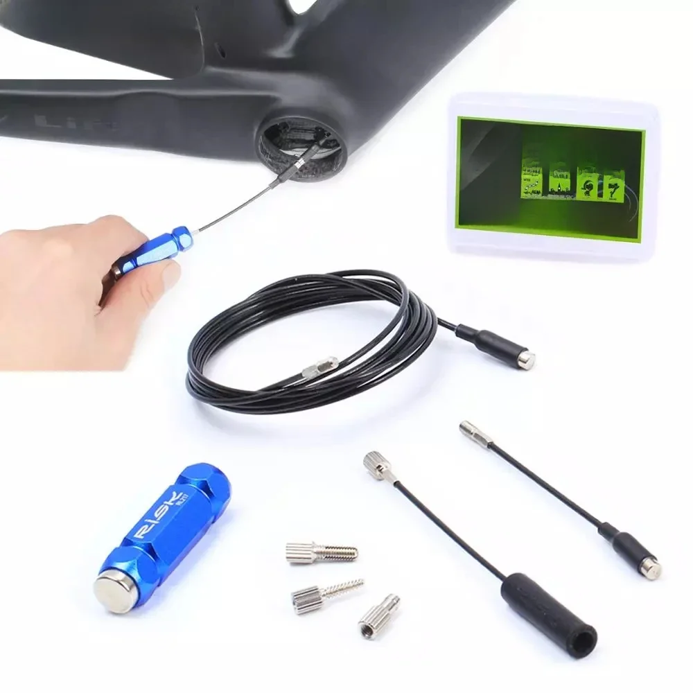 AliExpress RISK Bicycle Internal Cable Routing Tool For Bike Frame Shift Hydraulic Wire Shifter Inner Cable 1Set