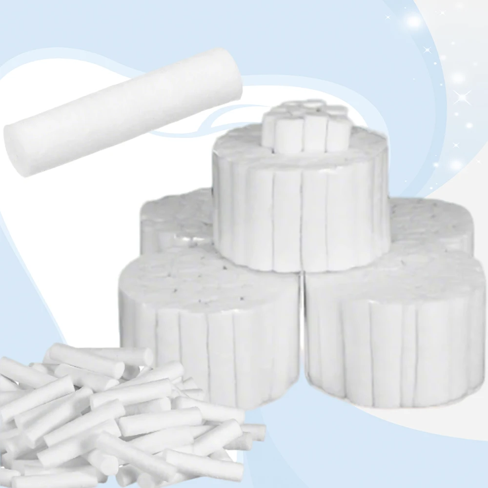 Professional Dental Cotton Rolls 12 Rolls High Absorbency Surgical Grade for Teeth Whitening Dental Use