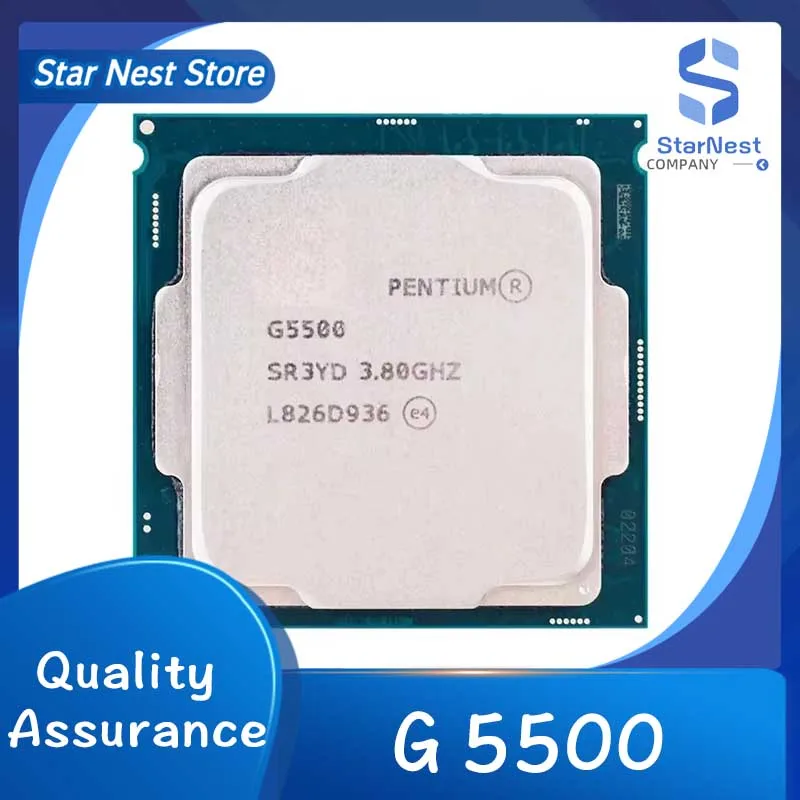 

Pentium G5500 3.8GHz Dual-Core LGA 1151 cpu processor