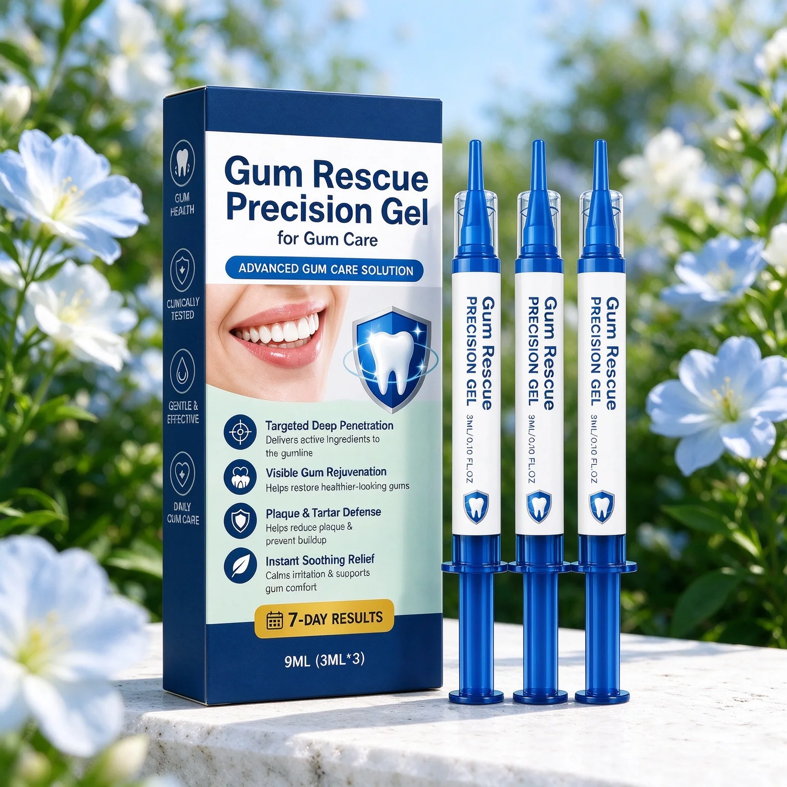 Gum Soothing Essence Gel Ease Gum Sensitivity Reduce  Gum Discomfort  Remove Dental Stains Plaque Refresh Breath Oral Care Gel