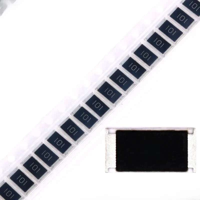 100 sztuk/10 sztuk 100ohm 2512 SMD rezystor chipowy 100 ohm 100R 101 1W 5% rezystancja zestaw do samodzielnego montażu — zdjęcie 2