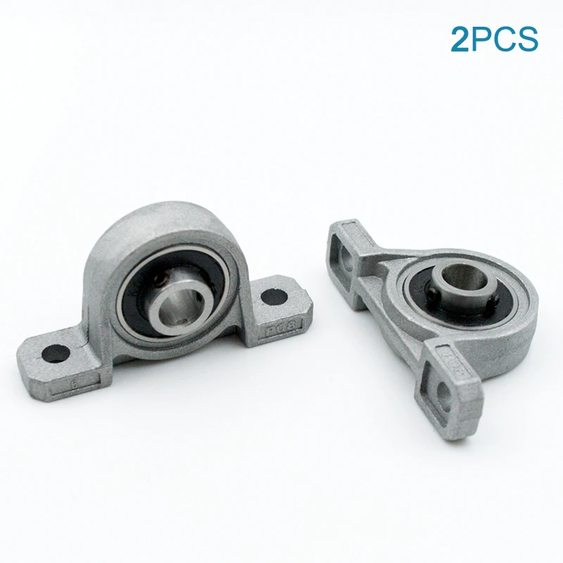 

2pcs Zink Alloy Pillow Block Bearing KP08 KP000 KP001 KP002 KP003 KP004 Bore 8mm 10mm 12mm 15mm 17mm 20mm Mini Bearings