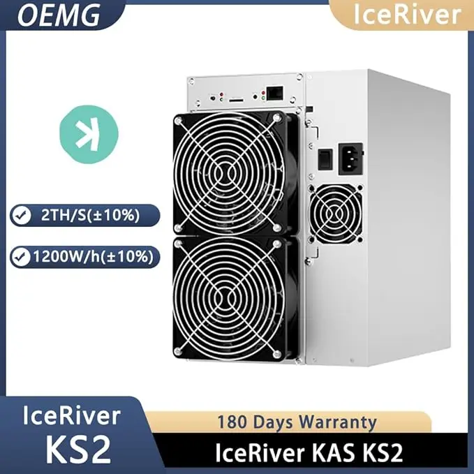 

Новинка, IceRiver KS2 2 T/s 1200 Вт, устройство для майнинга Kaspa KAS Asic