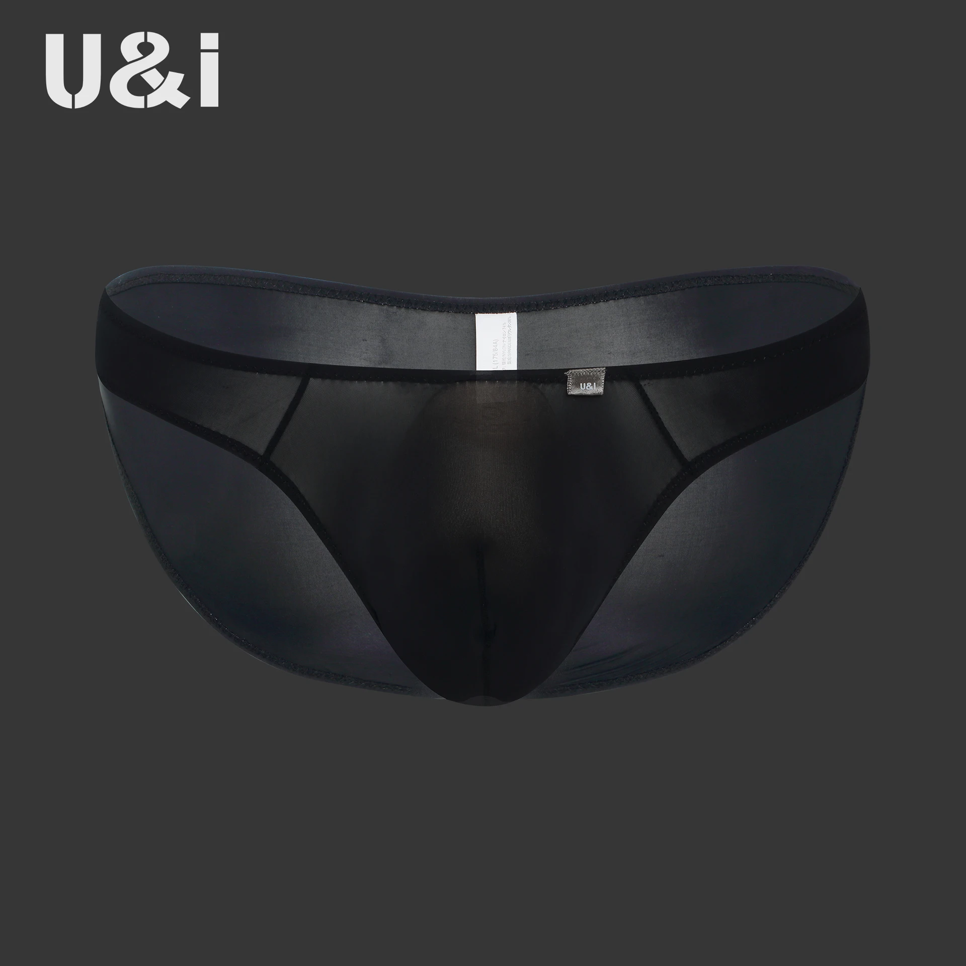 

U&I Sexy See-through Breathable Triangular Underwear for Men Thin One-piece Exciting Testicle Support Bag