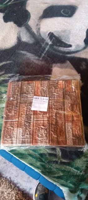 20pcs Wallpaper Brick stone pattern Waterproof Self-Adhesive Wall Stickers photo review