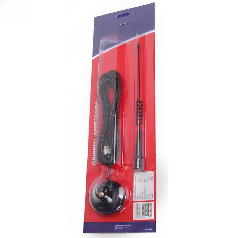 Antenne Radio CB à Gain élevé Mag-1345 26MHz 27MHZ 28MHz avec connecteur PL259 à Base magnétique pour Radio CB-27 CB-40M Citizen Band