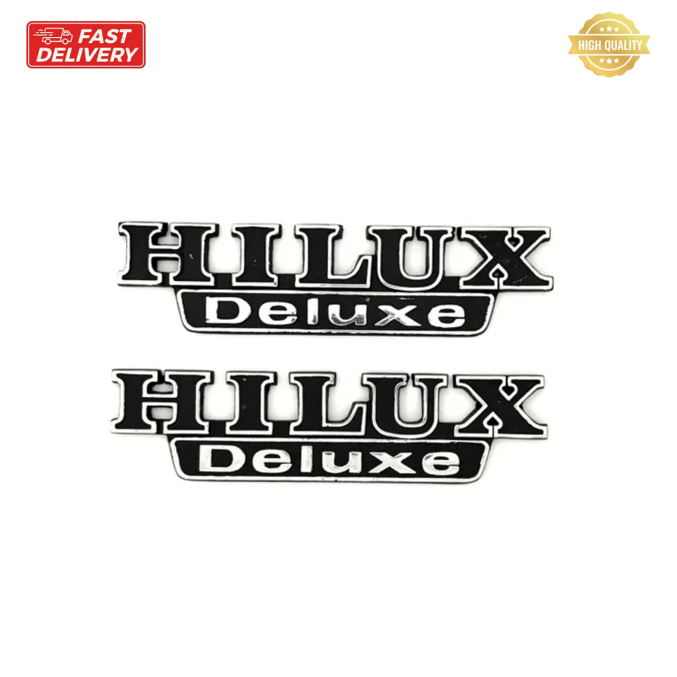 

Toyota Hilux RN20, RN25, RN30, RN40, LN30 Side Fender Badge Emblems In Metal Die-Cast