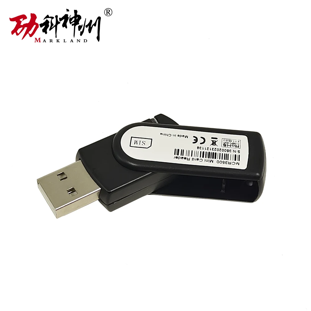 Sam/Sim/Usb-Stick Smart Kaartlezer MCR3500 Mini Kaartlezer Plug-In (Sim-sized) kaartlezer