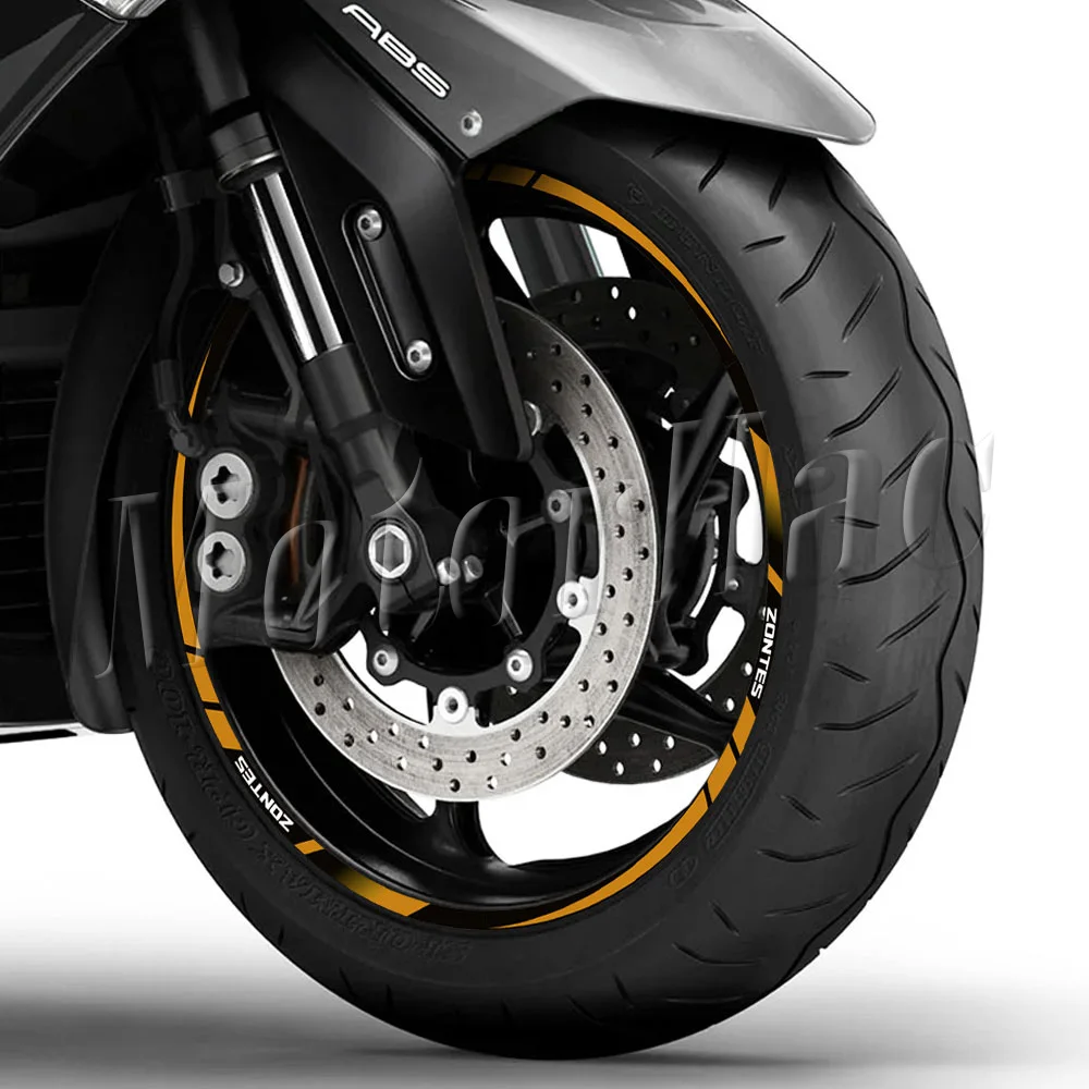 Motorrad-Radaufkleber Reflektierende Roller-Felgenstreifen-Aufkleber Zubehör für ZONTES 350T 350E 350D 350M 368K 368D 368E 368M – Detail 3
