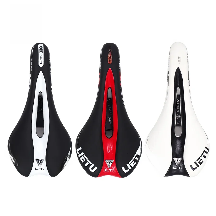 AliExpress wildside Wildside Sale Cycling Bicycle Saddle MTB Road Cycling Saddle Seat PU Leather Comfortable 273*135mm Bicycle Seat Black Bike Parts
