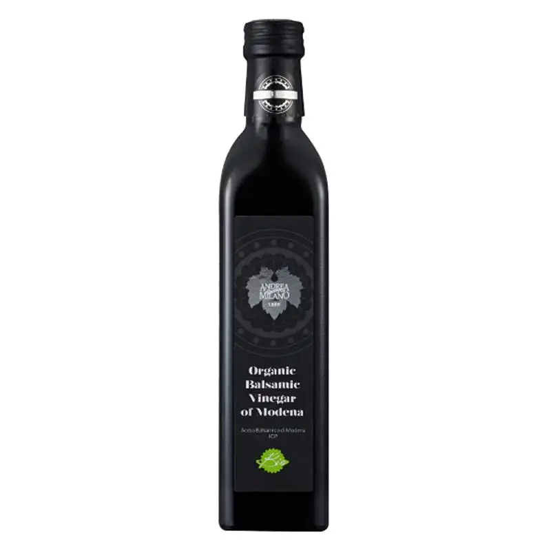 500ml natural fermented organic balsamic vinegar silver Italia xaleia Milano