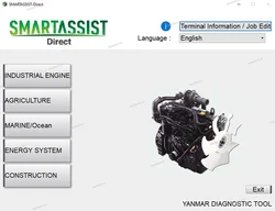 2.33 For YANMAR (YEDST) Diagnostic Servie Tool Generator Diesel Engine Construction equipmen Yanmar diagnostic tools