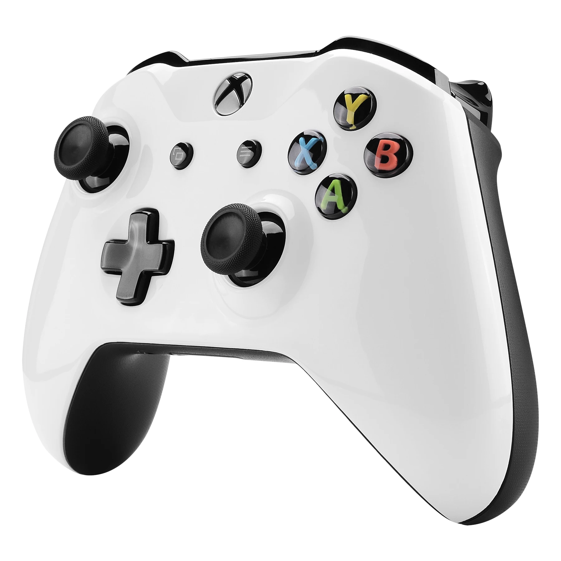 طقم بديل من إطار أمامي لامع متوهج في الظلام لجهاز Xbox One S & Xbox One X Controller (موديل 1708)