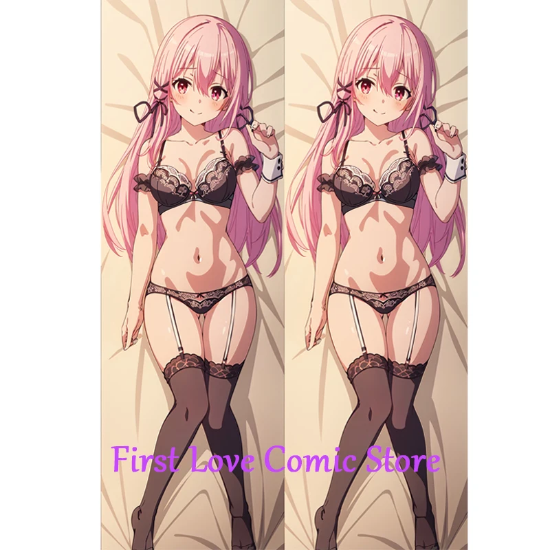 Anime Engage Kiss  Dakimakura Pillow Case Otaku Waifu Bedding Hugging Body Throw 2-sided Print Pillow Cover