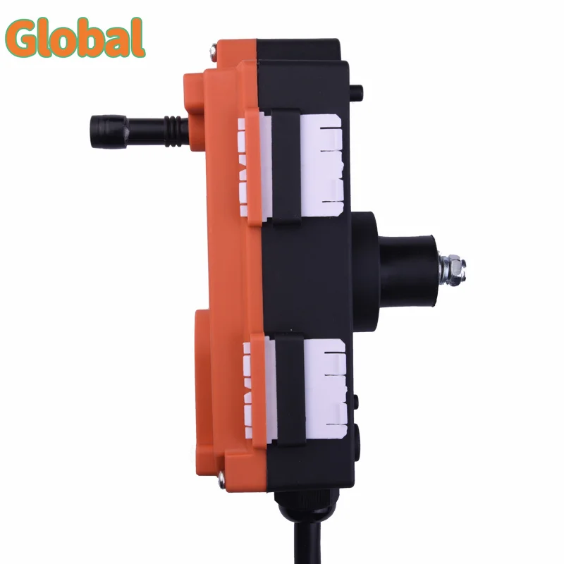 Imagem -04 - Botões de Velocidade Única Industrial sem Fio Guindaste Rádio Interruptores Controle Remoto Talha Ponte Aérea Controle Elevador F21-e1b