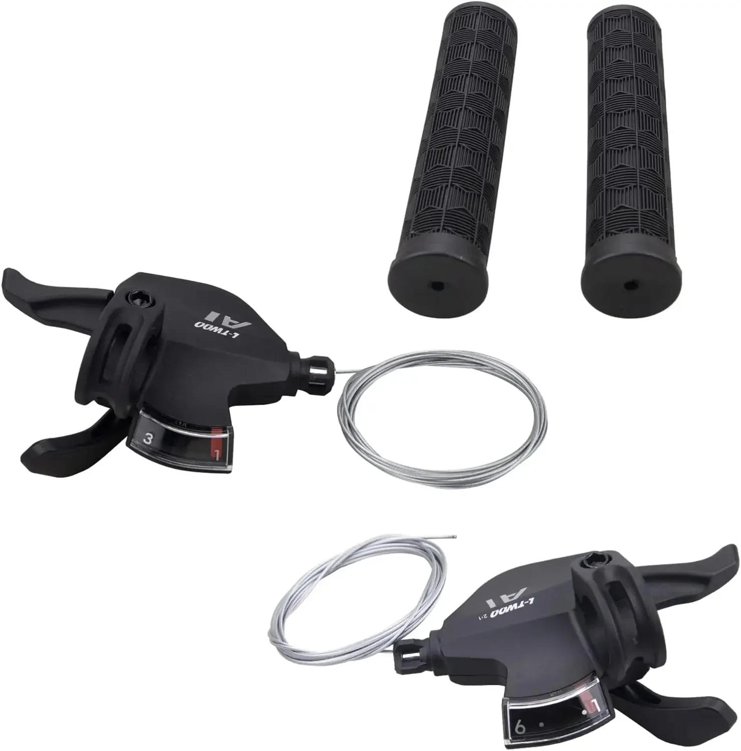 AliExpress ZUKKA Bike Shifter Bicycle Accessories Lever 18 21 24 Speeds 3X6 3x7 3X8 Thumb Gear Shift Lever For Mountain Bicycle