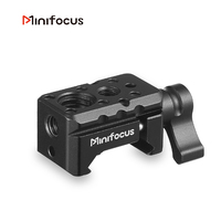 NATO Clamp Quick Release NATO Rail Clamp w 1/4 3/8 Threaded Hole for ARRI Locating Pin Video Light Microphone Monitor Magic Arm