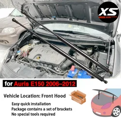 Front Bonnet Hood Struts For Toyota Auris E150 2006-2012 Toyota Blade Modify Shocks Dampers Gas Spring Lift Support Pistons Rod