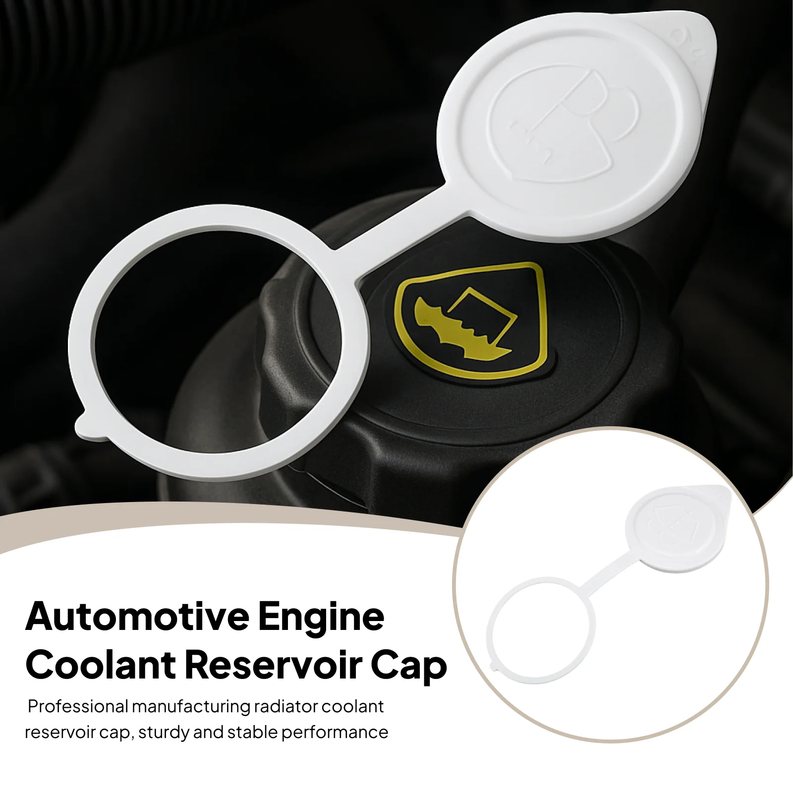Radiator Coolant Reservoir Cap MR597536 - Essential Accessory for Enhancing Performance in Mitsubishi Lancer Models