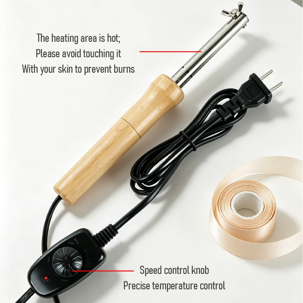Fabric Flowers Ironing Machine Set 18/13/11/8 Heads Soldering Iron 220V 110V Artificial Flower Making Tool Ironing Tool