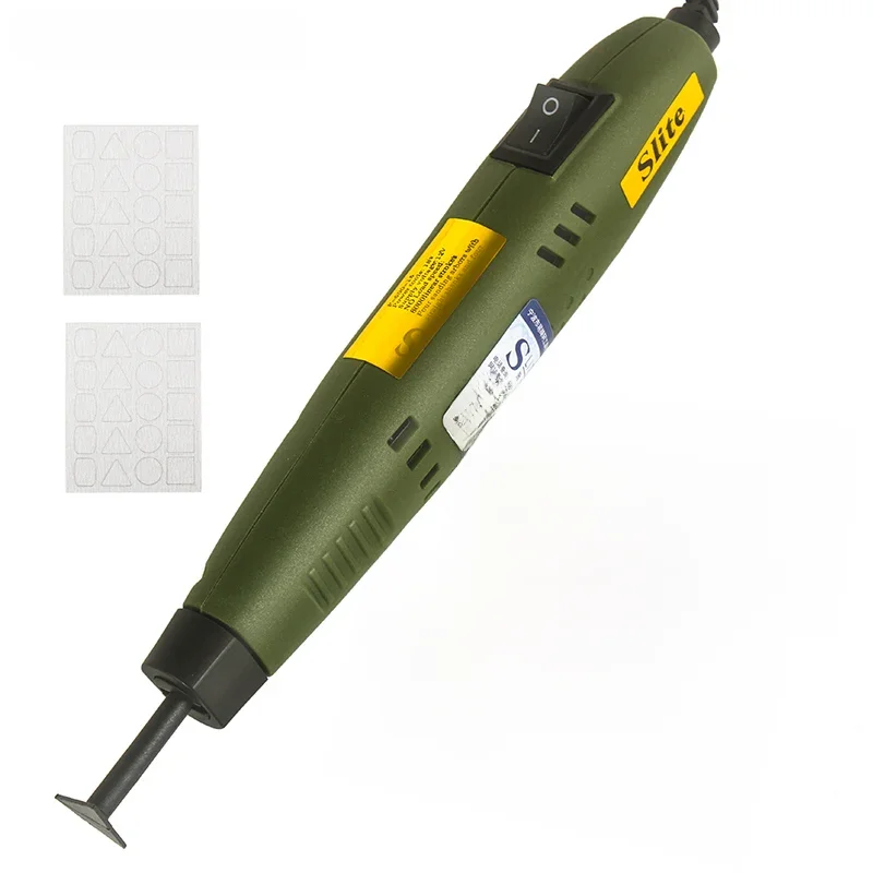 Model Sander Pen Type Mini Sander Stroke Grinder Tool Machine Groove Grinding Tools Round Corner Polisher 110V-220V 18W