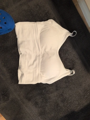 Womens Tops Sexy Tank Top Women Built in Bra Solid Color Camis for Women Crop Top Off Shoulder Sleeveless Camisole 2024 New photo review