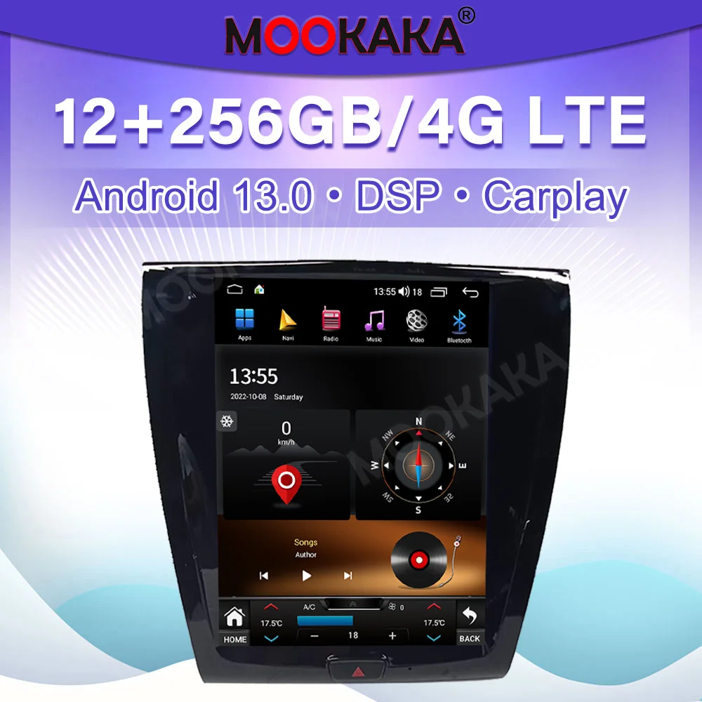 For Jaguar XK XKR XKR-S 2006 -2013 Android Car Radio 2Din Stereo Receiver Autoradio Multimedia Player GPS Navi Head Unit Screen