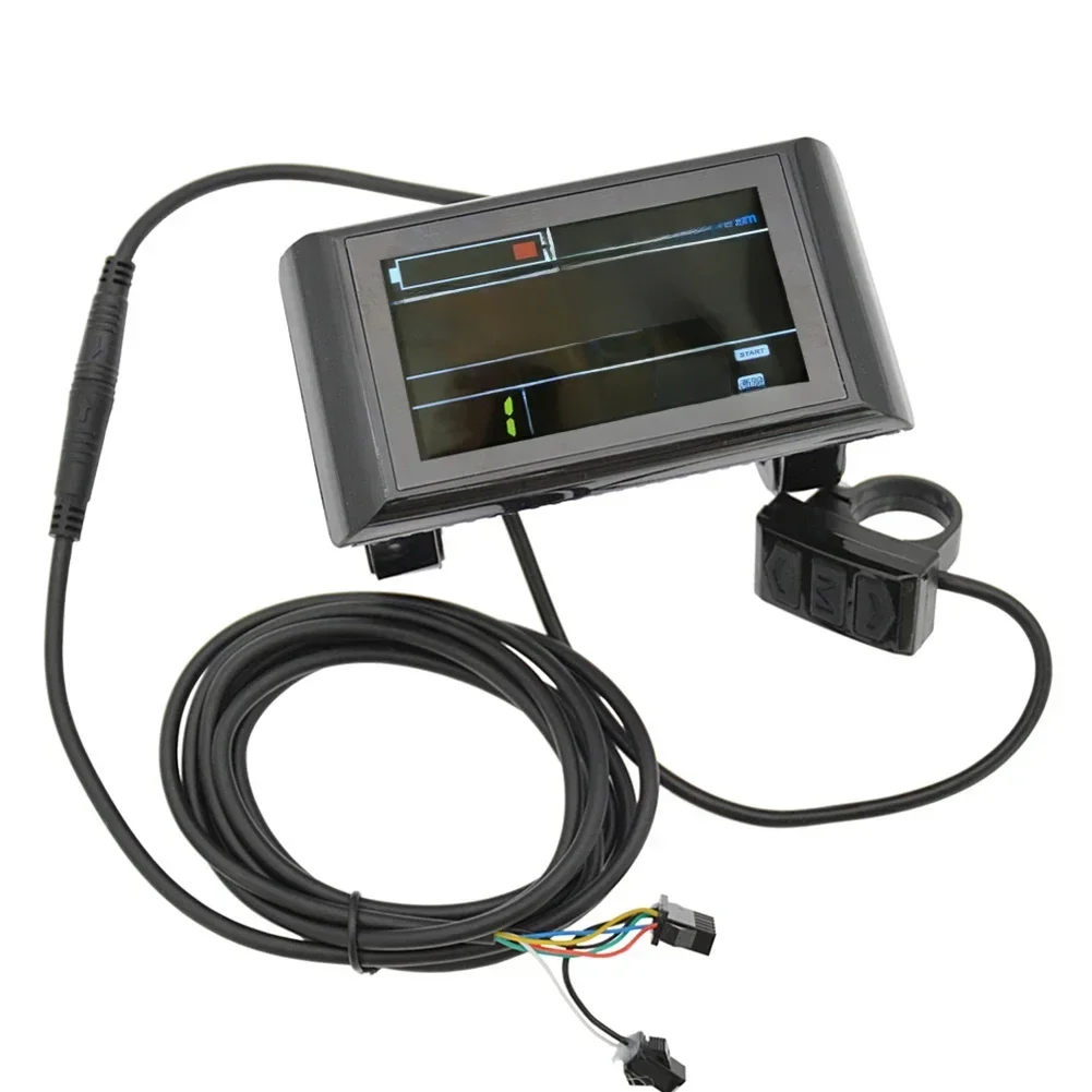 AliExpress E-Bike SW900 LCD Colorful Display Control Panel 24-60V Electric Bicycle Scooter  Riding Speed Time Power Charge Bike Display