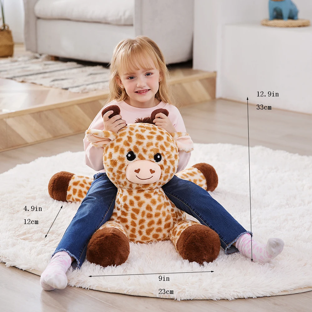 IKASA - Peluche Gigante de Mapache de Peluche de Animales de Peluche Grande, de 30 Pulgadas, Lindos Juguetes Suaves Gigantes, de